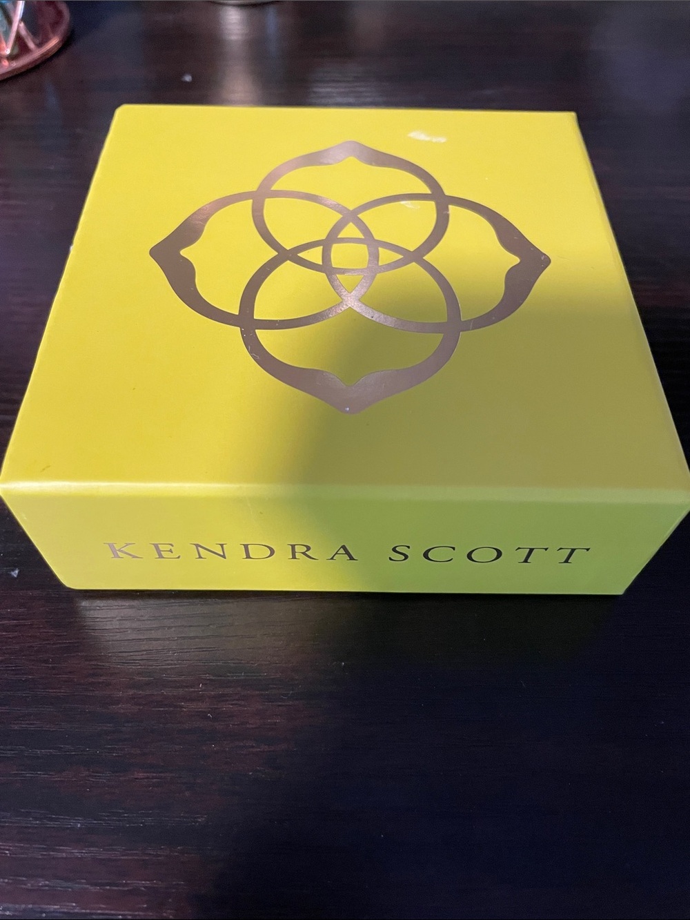 Kendra Scott letter A gold necklace